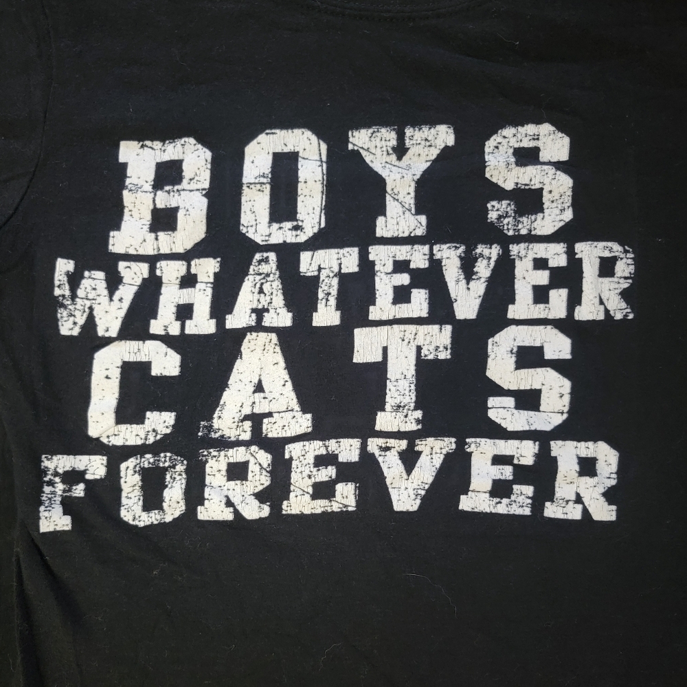 Cats before boys T-shirt